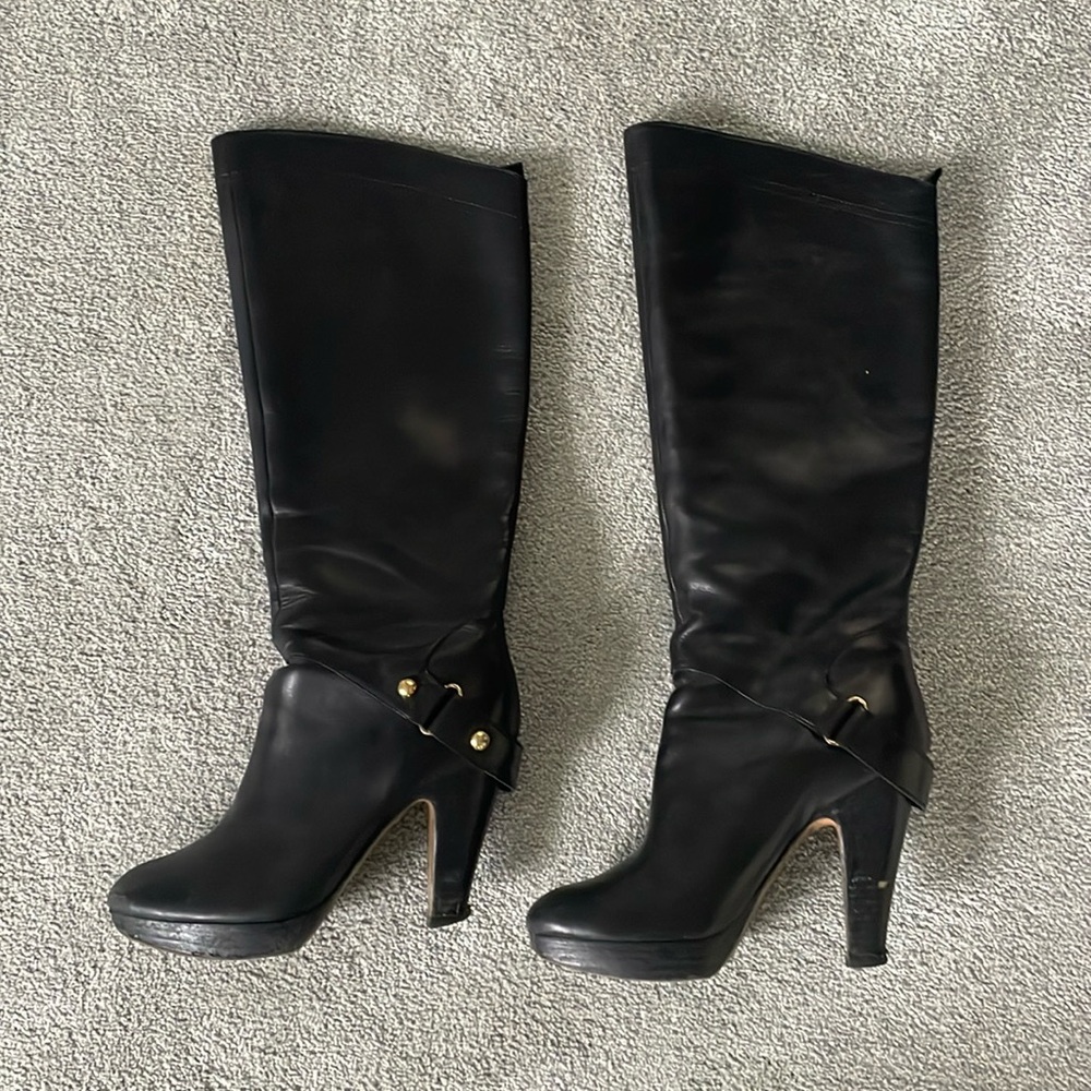 Nine West leather boots 6.5